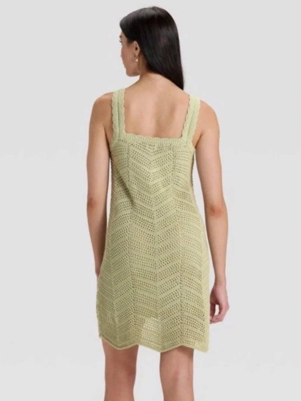 A New Day Women’s Crochet Mini Shift Dress